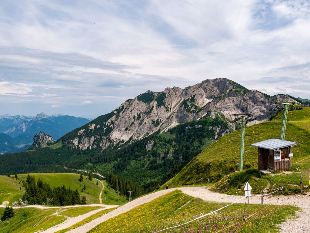 Wanderwege - Die Wanderwege sind gut beschildert und bieten für jedes Können etwas. - © alpintreff.de - Christian Schön